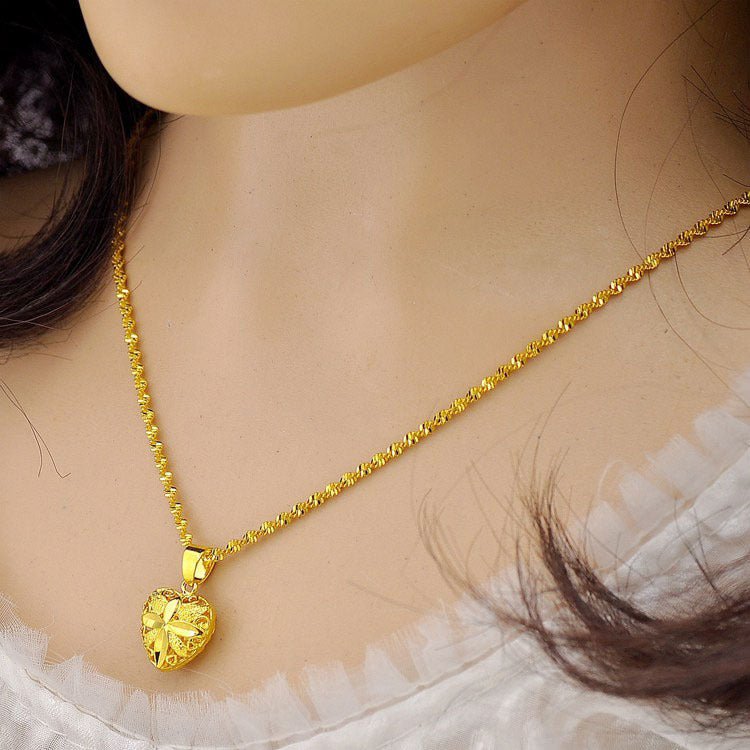 Heart Shaped Memorial Necklace Zambeel