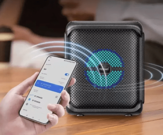 Portable Wireless Karaoke Speaker with Mic & RGB Lights Zambeel - CQL