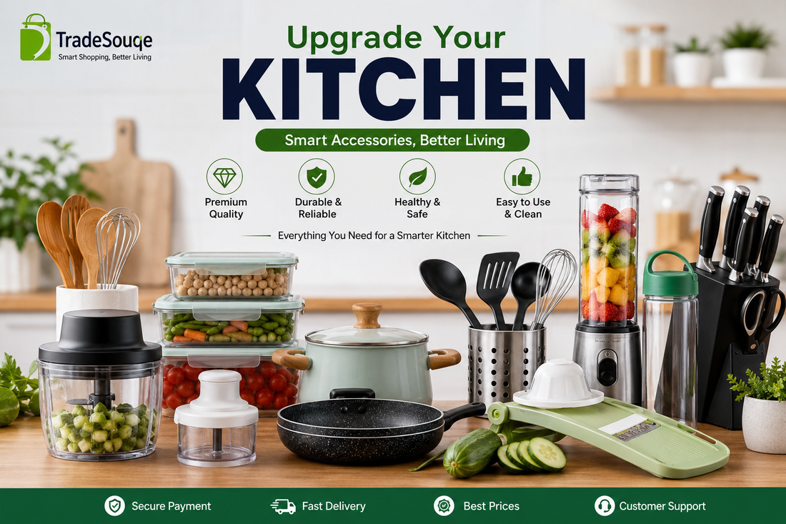 Upgrade Your Kitchen with Smart & Modern Kitchen Accessories