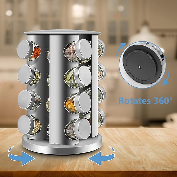 16-Jar Spice Storage Zambeel