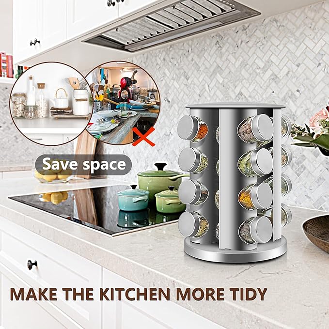 16-Jar Spice Storage Zambeel
