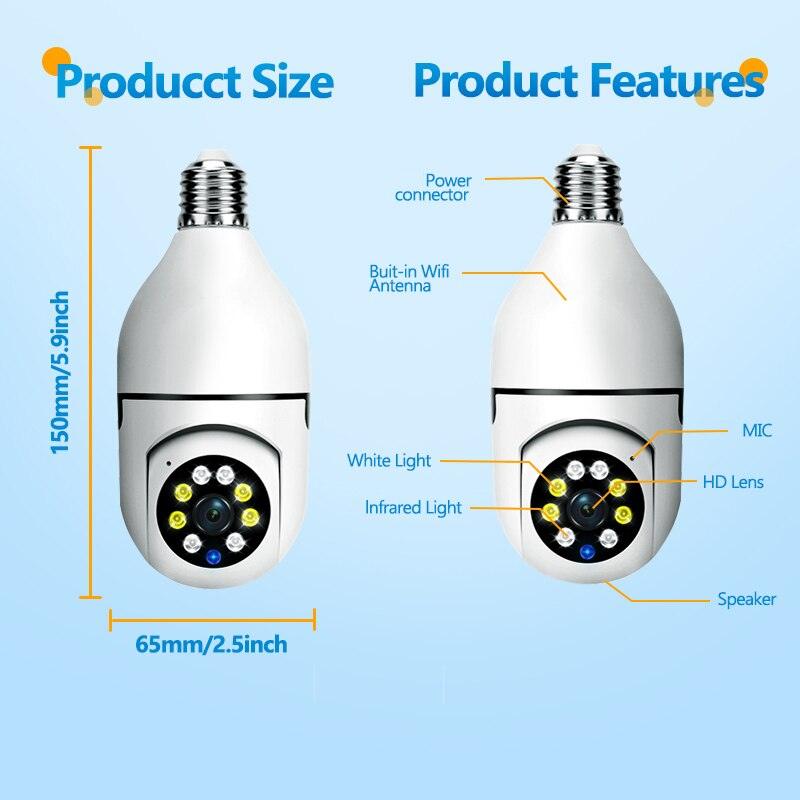 Security Camera with LED Lights Zerista