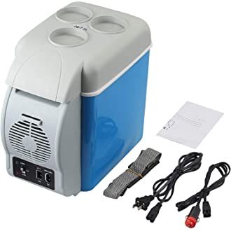 7.5 L Portable Warming and Cooling Car Refrigerator ahmedmart