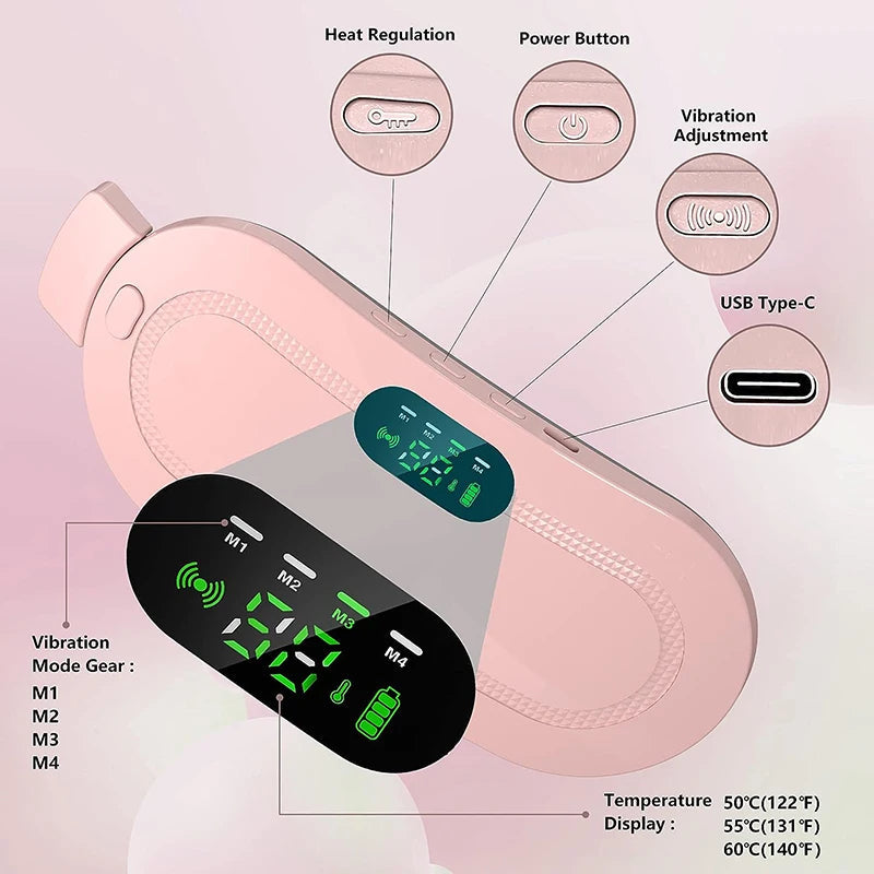 Girls Period Warm Belt Rechargeable Zerista