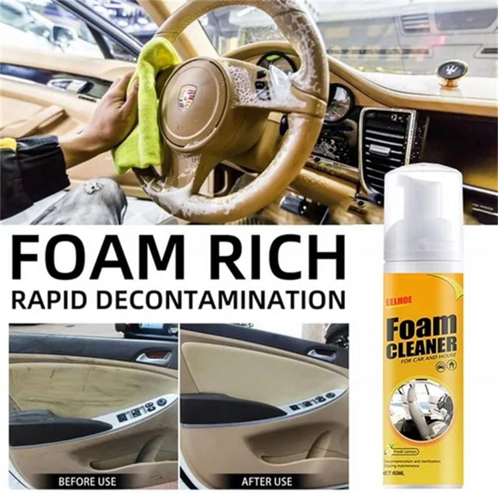 Car Magic Foam Cleaner / معطر هواء للسيارة السحري Zerista
