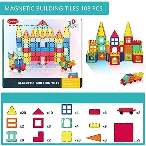 Color Magnetic Tiles ( UAE Delivery Time: 1-3 Days ) ahmedmart