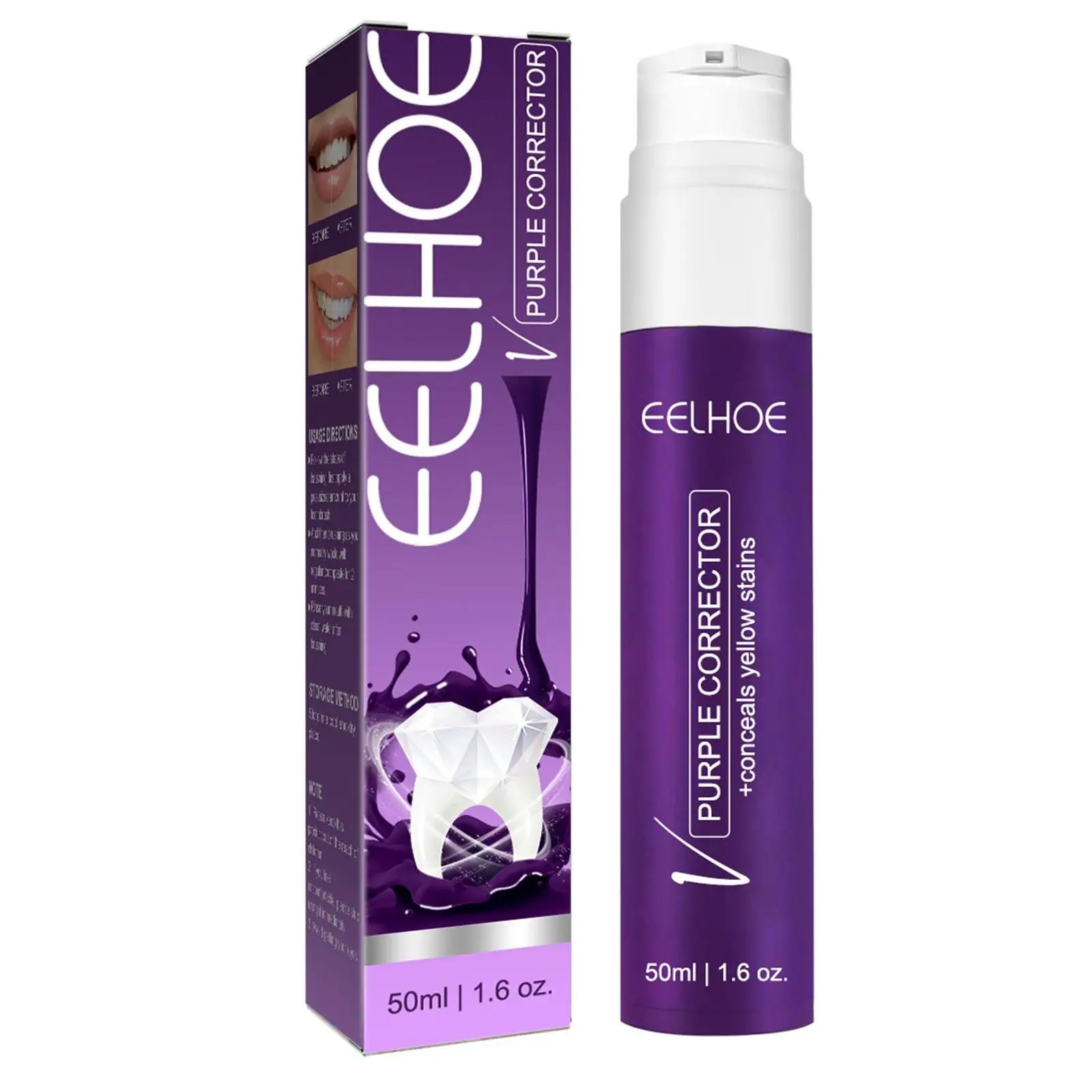 EELHOE PURPLE WHITENING TOOTHPASTE Zerista