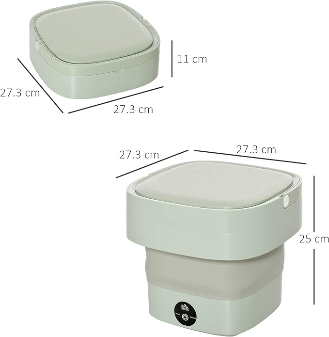 Foldable Mini Laundry Machine ( UAE Delivery Time: 1-3 Days ) ahmedmart