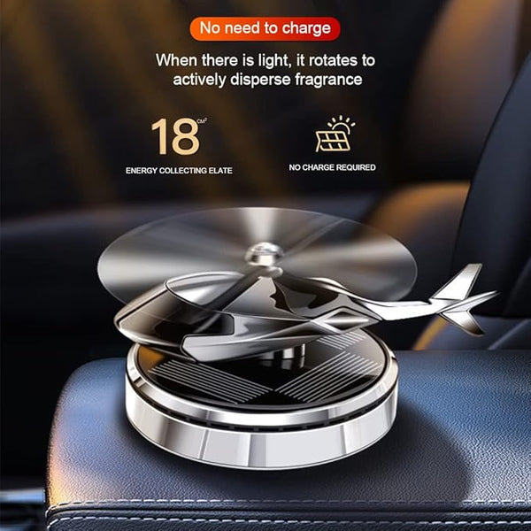 Solar-Powered Helicopter Car Air Freshener | معطر هواء السيارة Zerista