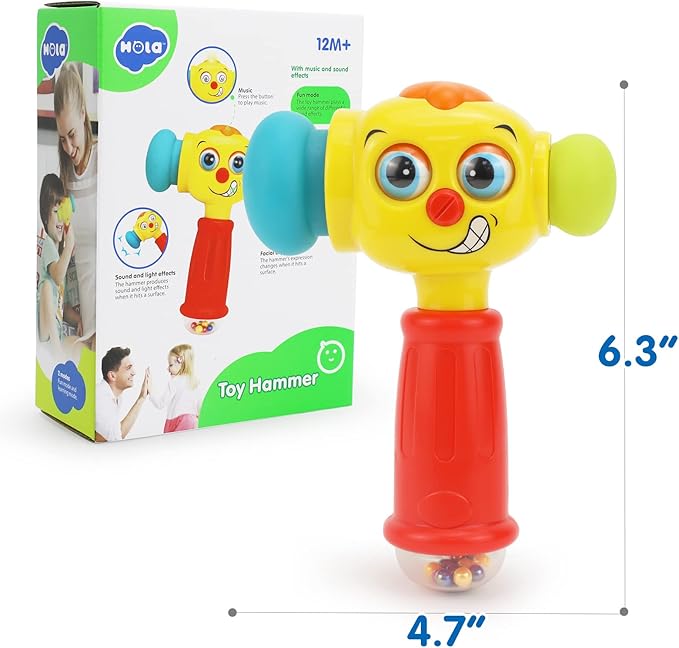 Toy Hammer  ( UAE Delivery Time: 1-3 Days ) ahmedmart