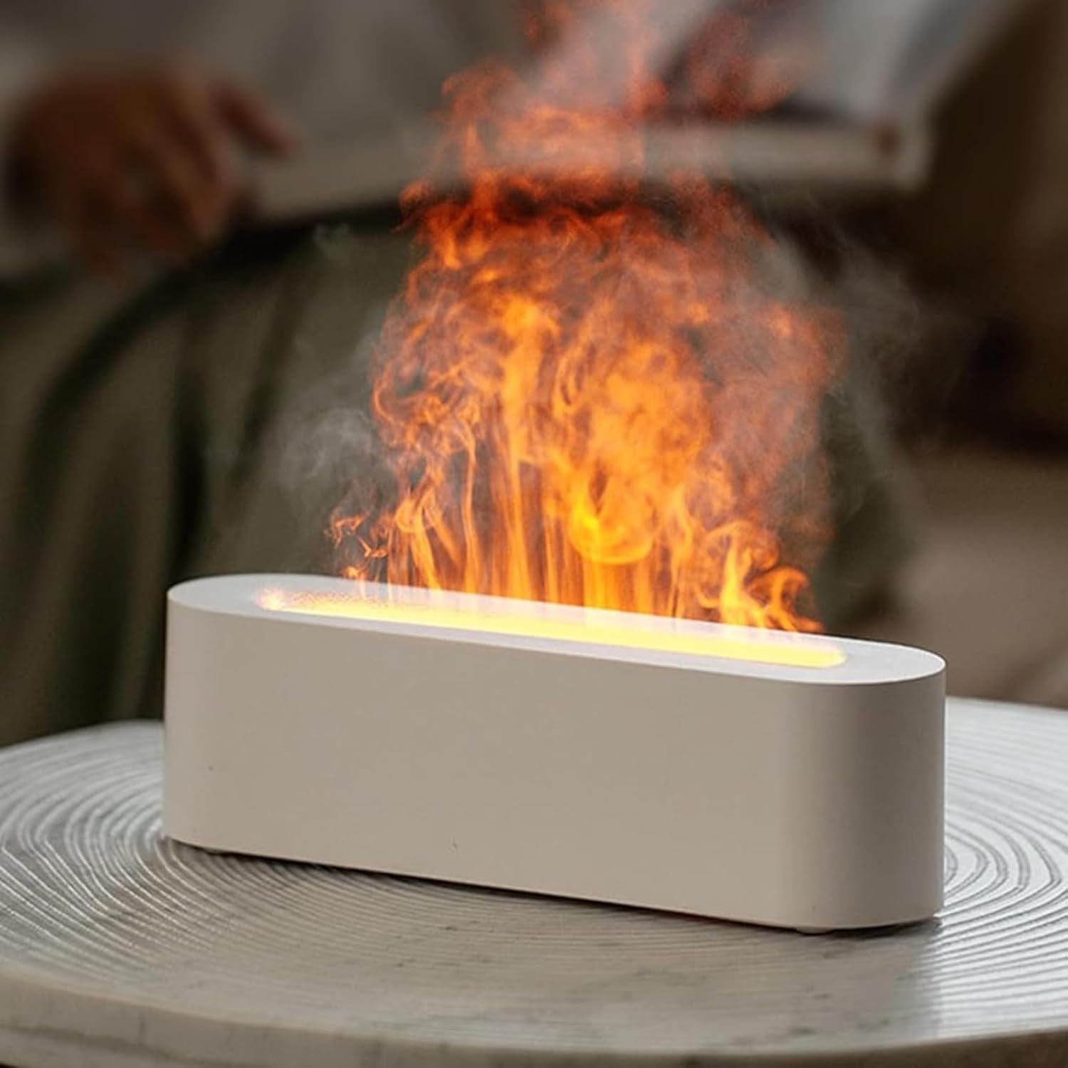 Home Flame Aroma Diffuser ( UAE Delivery Time: 1-3 Dyas ) ahmedmart