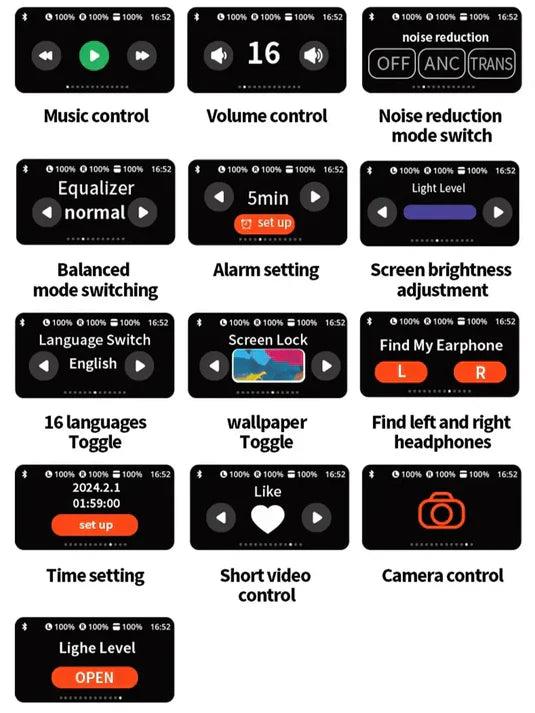 LCD Display Earbuds (30% OFF Last Day of Promotion🔥) Zerista