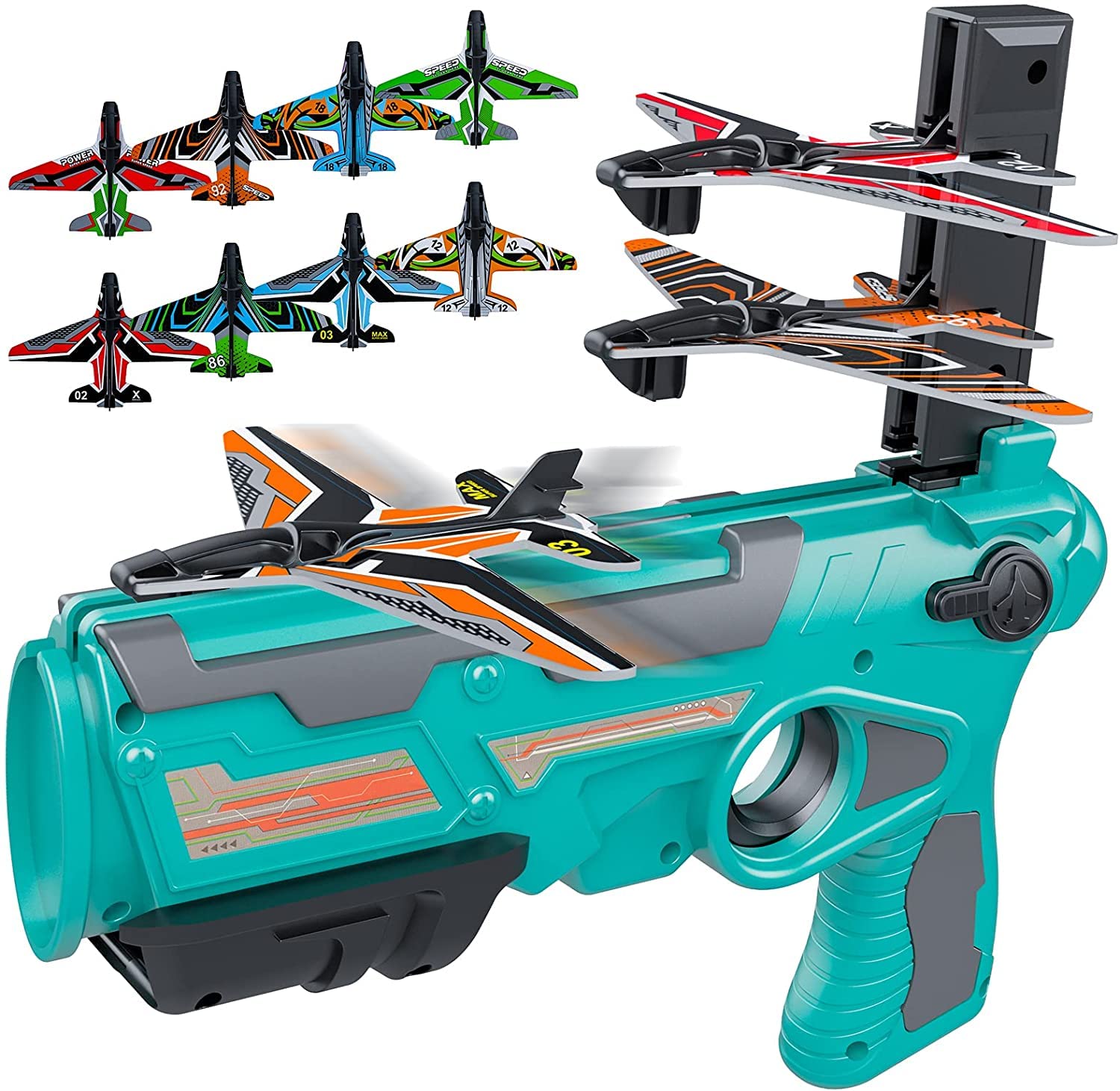 Air Plane Toy Gun ( UAE Delivery Time: 1-3 Days ) ahmedmart