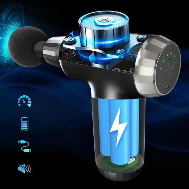 Muscle Massage Gun with 4 Heads FH-820 Zerista
