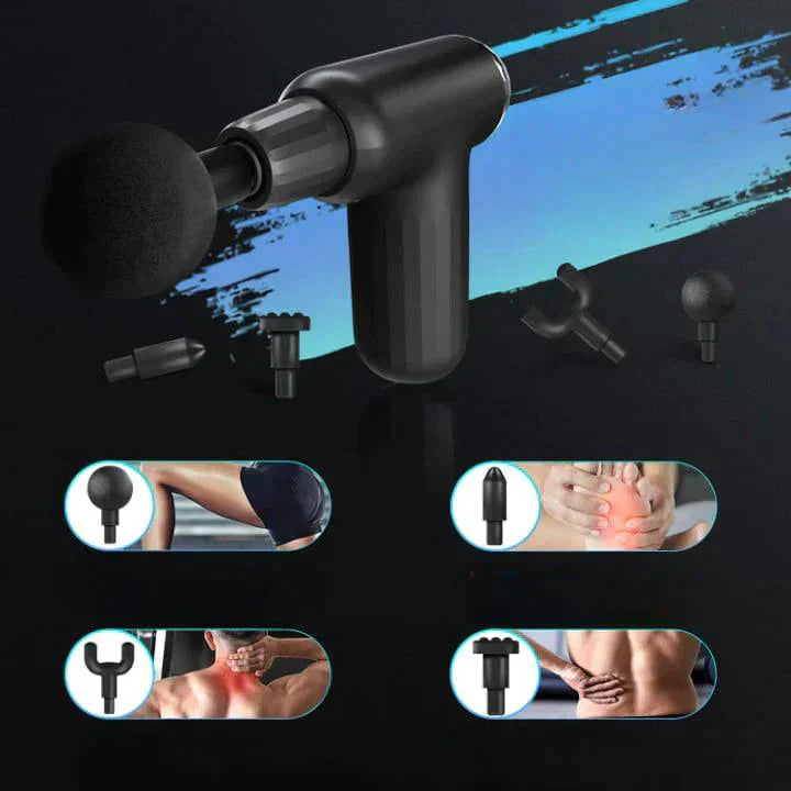 Muscle Massage Gun with 4 Heads FH-820 Zerista