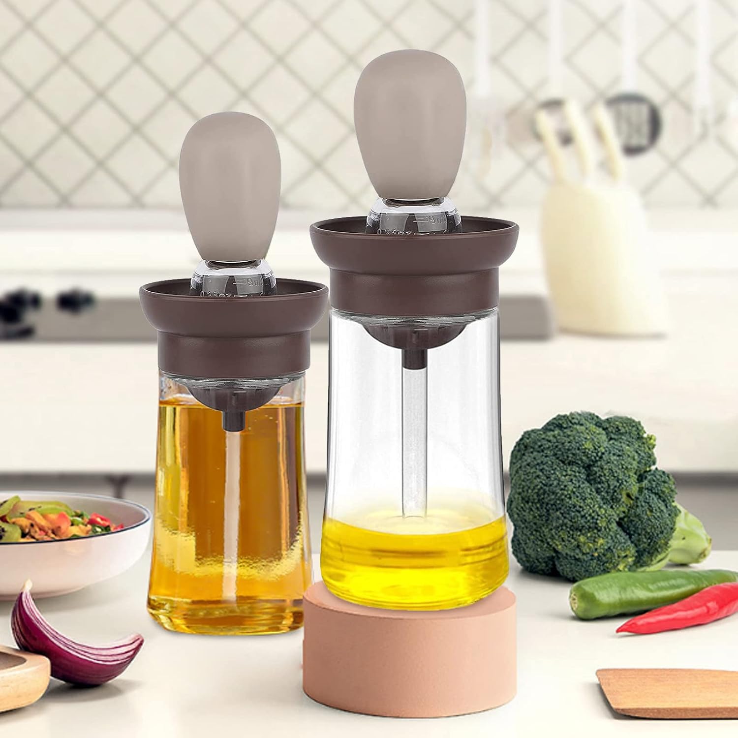 Silicone Oil  Brush Bottle ( UAE Delivery Time: 1-3 Days ) ahmedmart