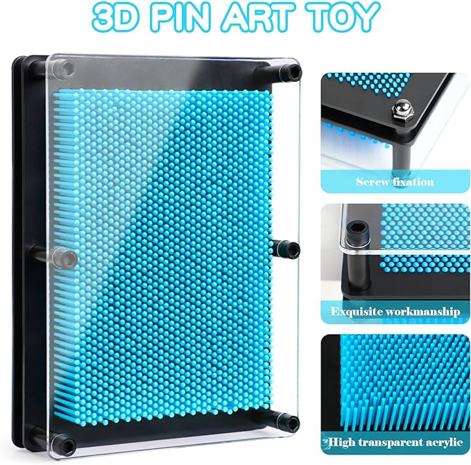3D Pin Art  ( UAE Delivery Time: 1-3 Days ) ahmedmart