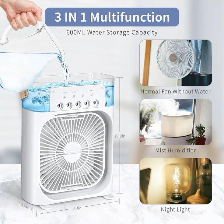 Cooling Fan With Ice Zerista
