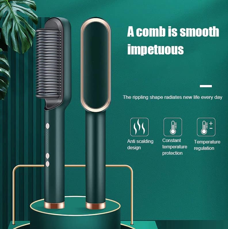 Electric Hair Straightener Comb for Black Hair Zerista