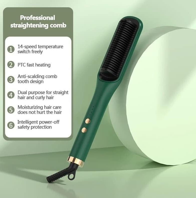 Electric Hair Straightener Comb for Black Hair Zerista