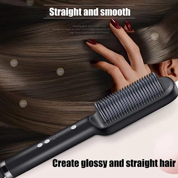 Electric Hair Straightener Comb for Black Hair Zerista