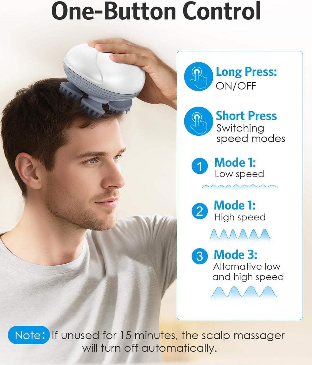 Electric Scalp Head Massager Tradesouqe