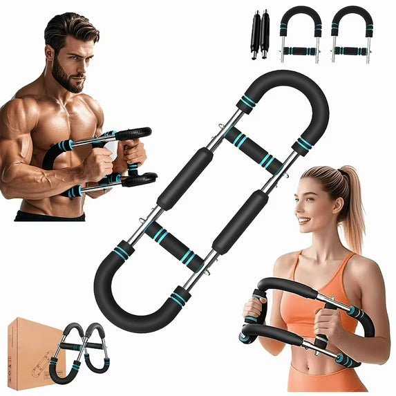 Twister Arm Trainer,Adjustable Chest Workout Equipment,Twister Arm Exerciser for Men,Grip Strength Trainer,Portable Fitness Equipment for Home Dailynexaa