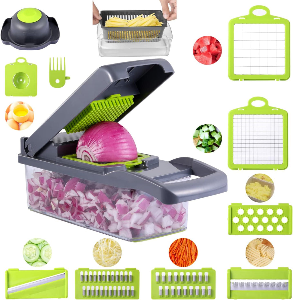 Vegetable Cutter Chopper and Slicer ( UAE Delivery Time: 1-3 Days ) ahmedmart