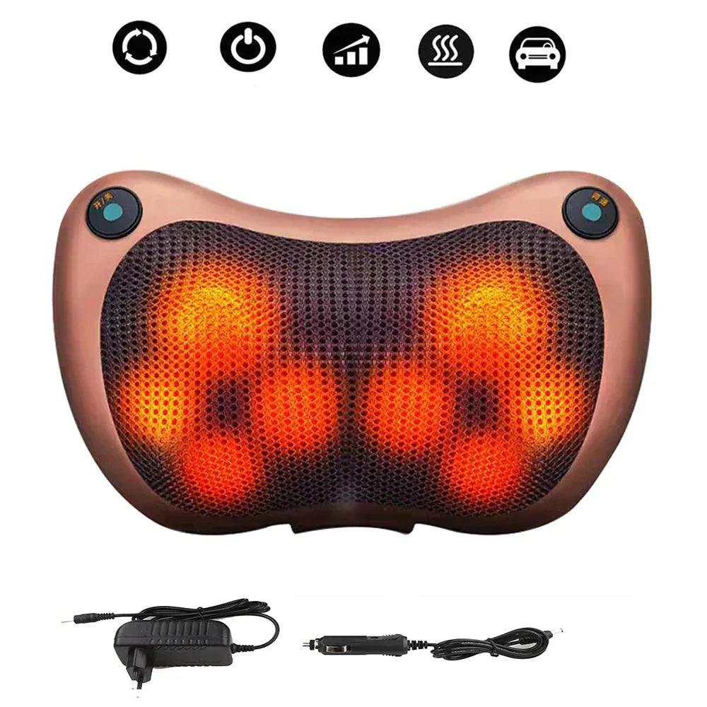 Electric Neck and Body Massage Pillow Zerista