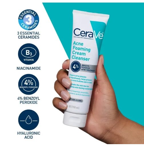 Acne Foaming Cream