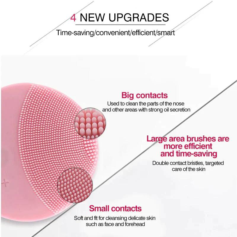 Mini Ultrasonic Facial Cleansing Brush Zerista