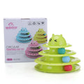 Color Cat Toy Cat Toy Three-layer Round ( UAE Delivery Time: 1-3 Day ) ahmedmart