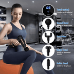 Cordless Rechargeable Massage Gun – Deep Tissue Muscle Massager Tradesouqe