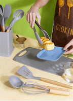 Silicone kitchenware set, 19-piece ahmedmart