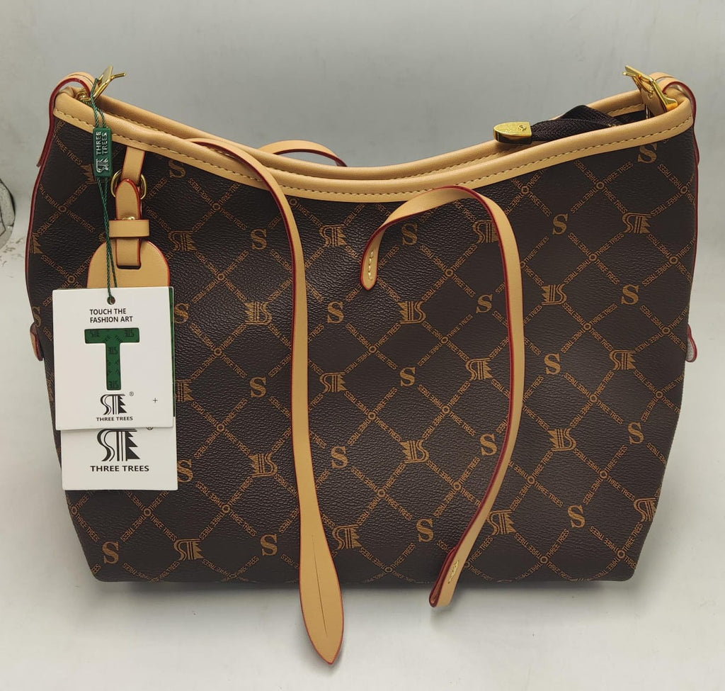 Designer-Inspired Monogram Tote