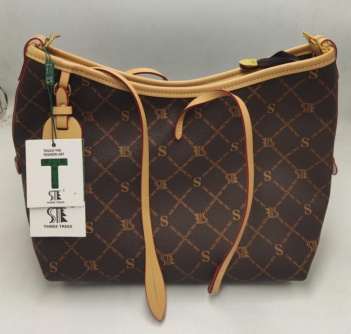 Designer-Inspired Monogram Tote