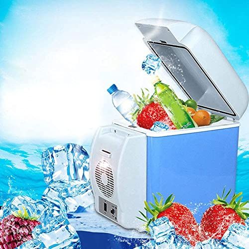 7.5 L Portable Warming and Cooling Car Refrigerator ahmedmart