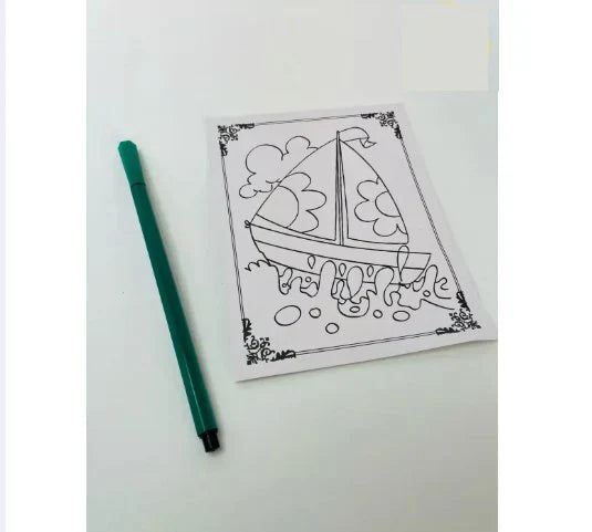 Graphic Coloring Book ( UAE Delivery Time: 1-3 Days ) ahmedmart