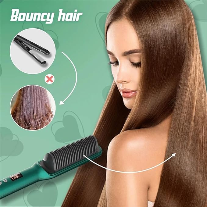 Hair Straightener Comb Zerista