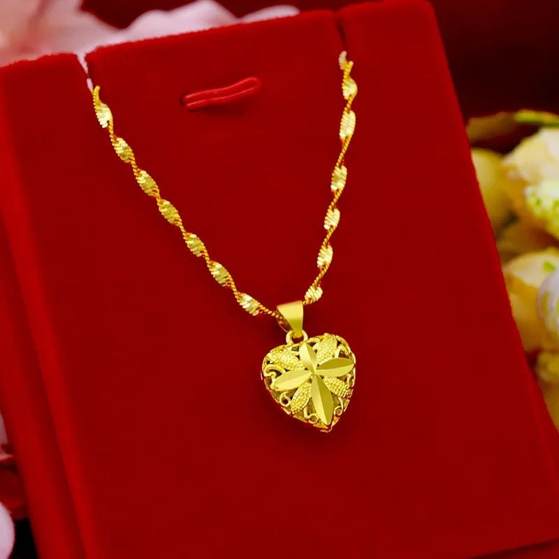 Heart Shaped Memorial Necklace Zambeel