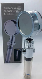 High Pressure Turbocharged Shower Head  ( UAE Delivery Time: 1-3 Days ) ahmedmart