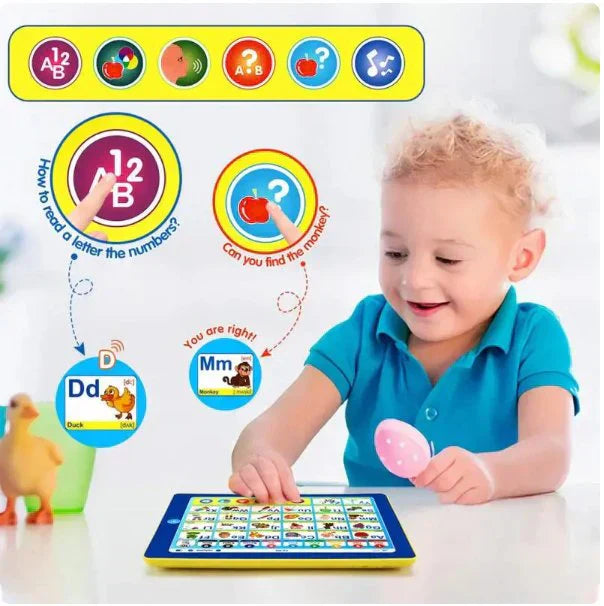 Kids Learning Pad Book ( UAE Delivery Time: 1-3 Days ) ahmedmart