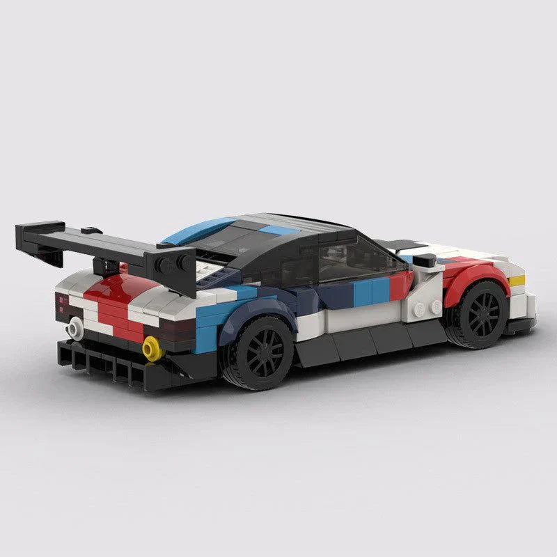MOC Building Blocks Compatible With M4GT3 Racing Car Assembling Boys ahmedmart