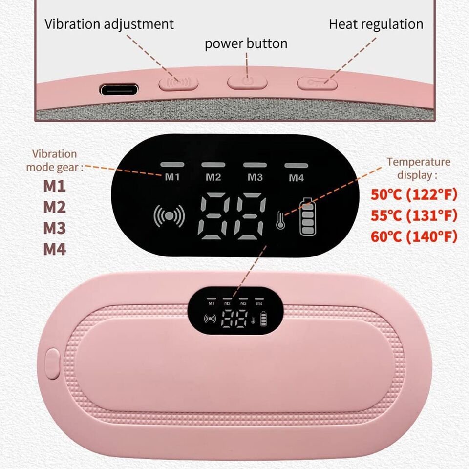 Girls Period Warm Belt Rechargeable Zerista