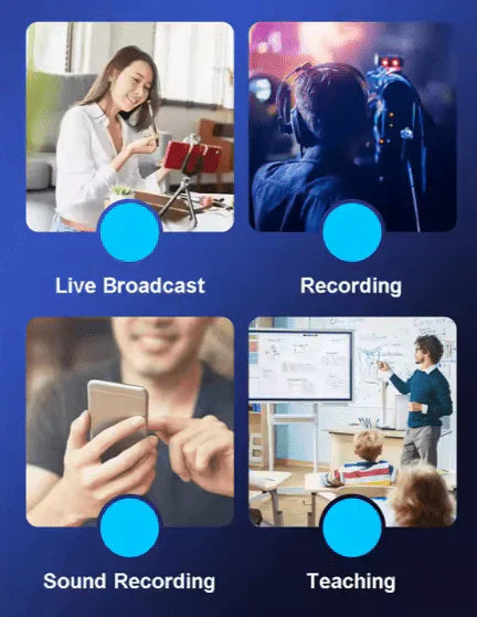 Smart Wireless Lavalier Microphone  ( UAE Delivery Time: 1-3 Days ) ahmedmart