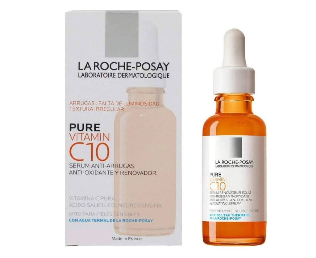 LA ROCHE-POSAYPure Vitamin C10 Serum | سيرم بيتامين سي 10 معقد الجلد 30 مل Tradesouqe