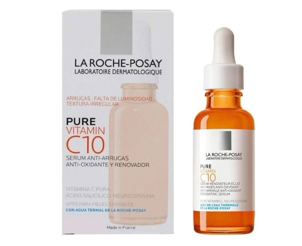LA ROCHE-POSAYPure Vitamin C10 Serum | سيرم بيتامين سي 10 معقد الجلد 30 مل Tradesouqe