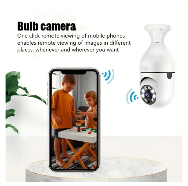 WiFi Smart Panorama Camera – 360° Home Security Camera Tradesouqe